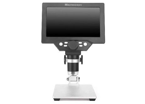 Kính hiển vi quang học kỹ thuật số không dây LCD 7 inch 12MP 1200X 8 đèn LED