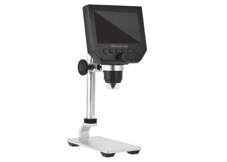 Kính hiển vi USB VGA với màn hình LCD 600x3.6MP 8 đèn LED Sửa chữa PCB