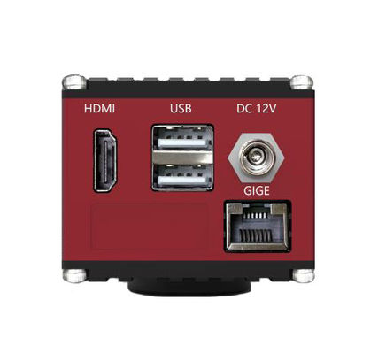 Máy ảnh kỹ thuật số kính hiển vi HDMI 60FPS với giao diện mạng Gigabit