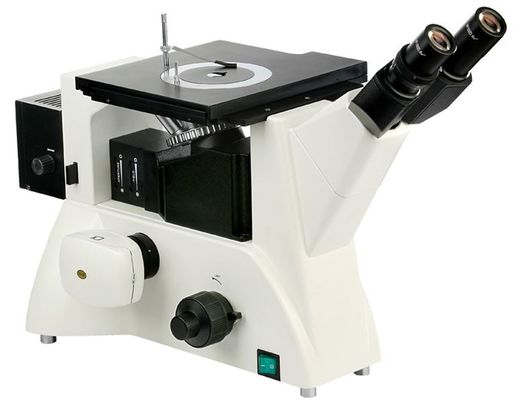 Kính hiển vi kim loại học ngược hai mắt 100X 20X Quan sát trường tối sáng