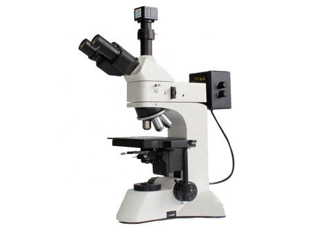 chất lượng  DIC Optical Polarizing Microscope WF10X 5X 50X Reflected Microscope Light Source nhà máy