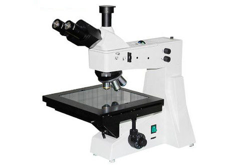 Kính hiển vi quang học truyền qua DIC 20x 10x Phân cực WF10X / 22mm Trinocular
