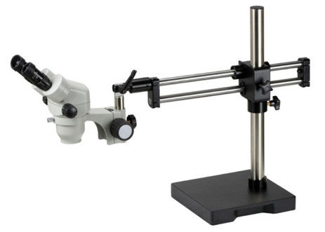 Kính hiển vi âm thanh nổi zoom 7X 45X Ngành công nghiệp ống nhòm cánh tay linh hoạt