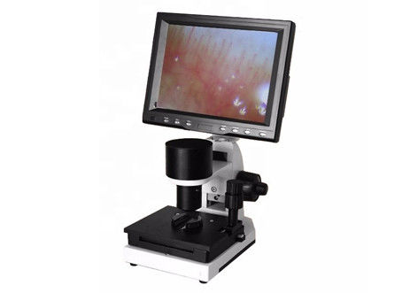 Kính hiển vi sinh học phòng thí nghiệm gấp móng tay 400X với màn hình LCD di động 9 inch