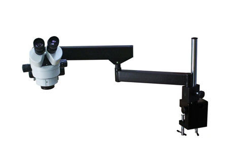 Chân đế bằng thép Kính hiển vi soi nổi ba mắt zoom 3.7X Nguồn sáng LED