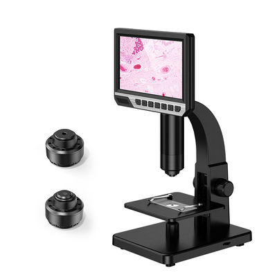 Màn hình IPS 7 inch Kính hiển vi quang học kỹ thuật số 2000X Kính hiển vi hiển thị LCD điện tử