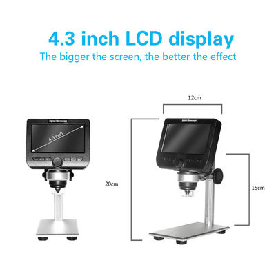 Giá đỡ Sucker Kính hiển vi kỹ thuật số Wi-Fi di động cầm tay 1080P 1000X cho Ipad IPhone Máy tính Android