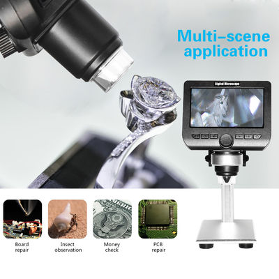 Giá đỡ Sucker Kính hiển vi kỹ thuật số Wi-Fi di động cầm tay 1080P 1000X cho Ipad IPhone Máy tính Android