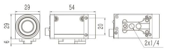 Phụ kiện kính hiển vi máy ảnh kỹ thuật số USB3.0 với độ phân giải tối đa 4608 X 3288
