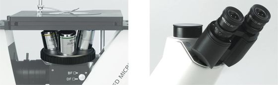 Kính hiển vi luyện kim ngược 50X 1000X Quan sát phân cực trường tối
