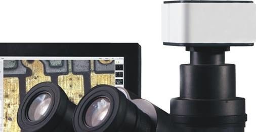 Máy ảnh kính hiển vi kỹ thuật số Pixel 5M USB 2.0 tối đa 22FPS Tốc độ khung hình